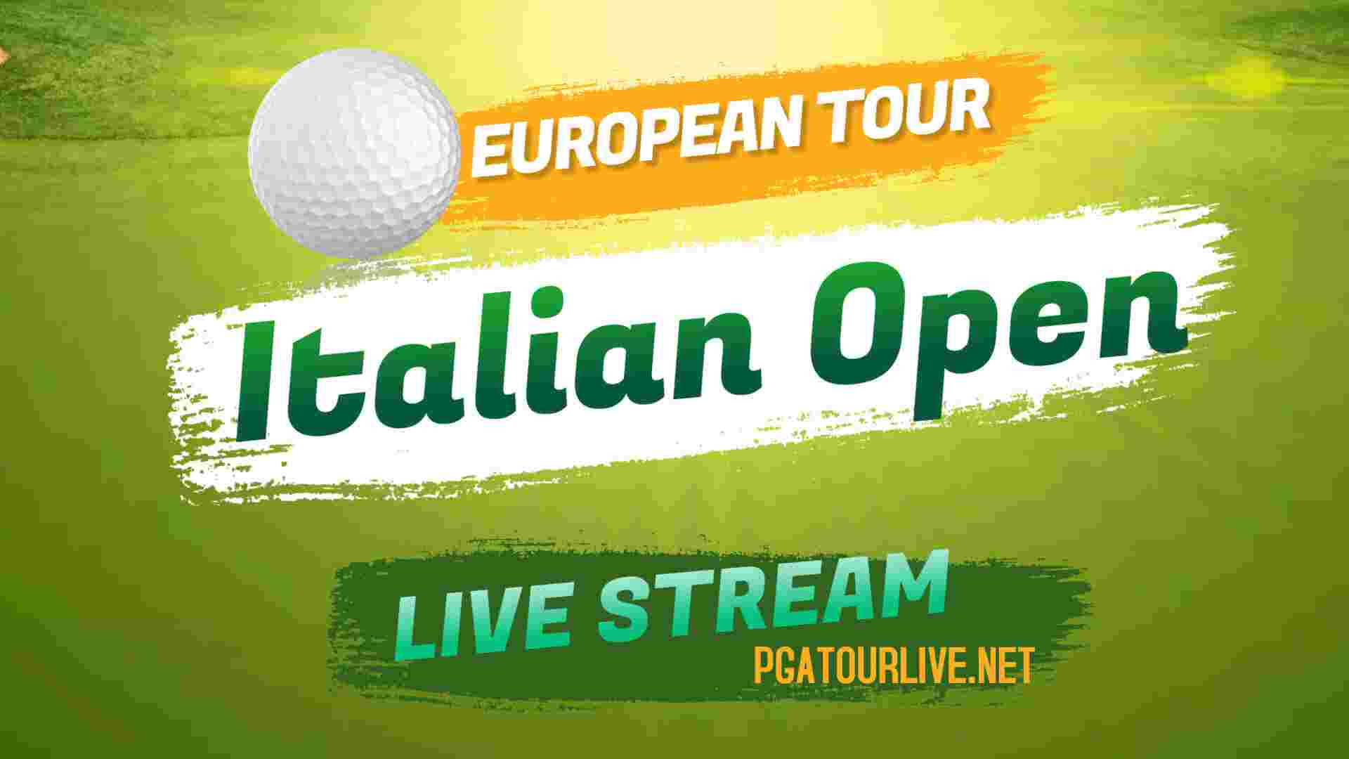 Italian Open Live Stream European Tour