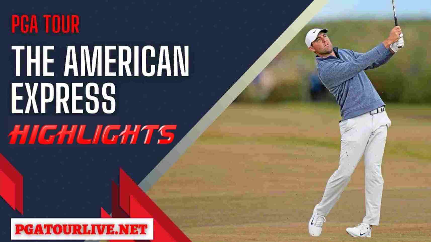 The American Express Day 2 PGA Tour 2024